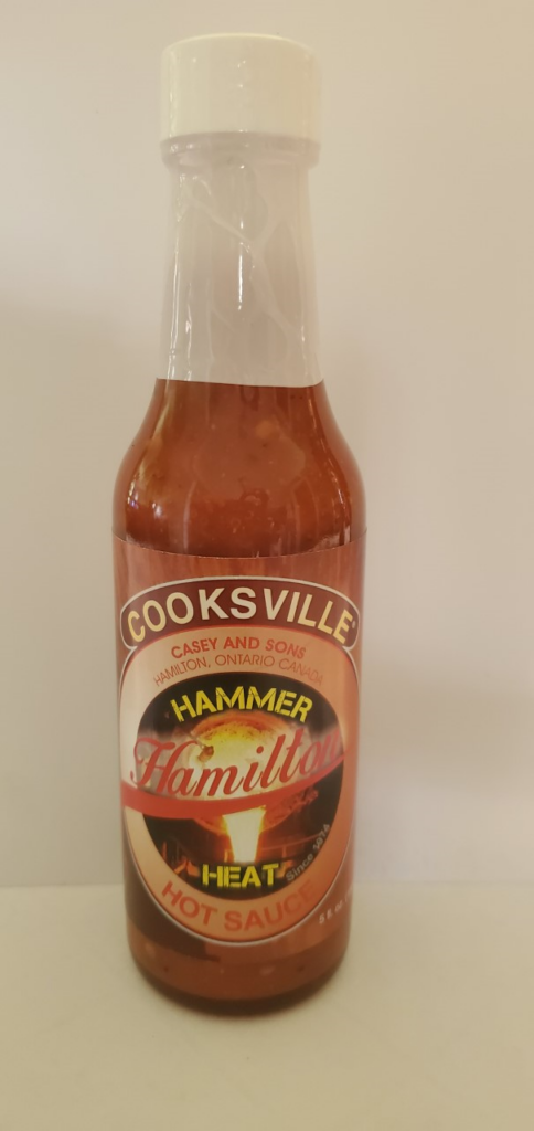 Cooksville Hammer Hamilton Heat Hot Sauce